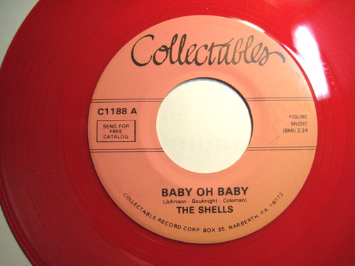 Red wax shells baby - red, *