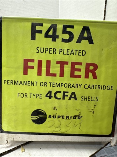Superior f45a super pleated - super,